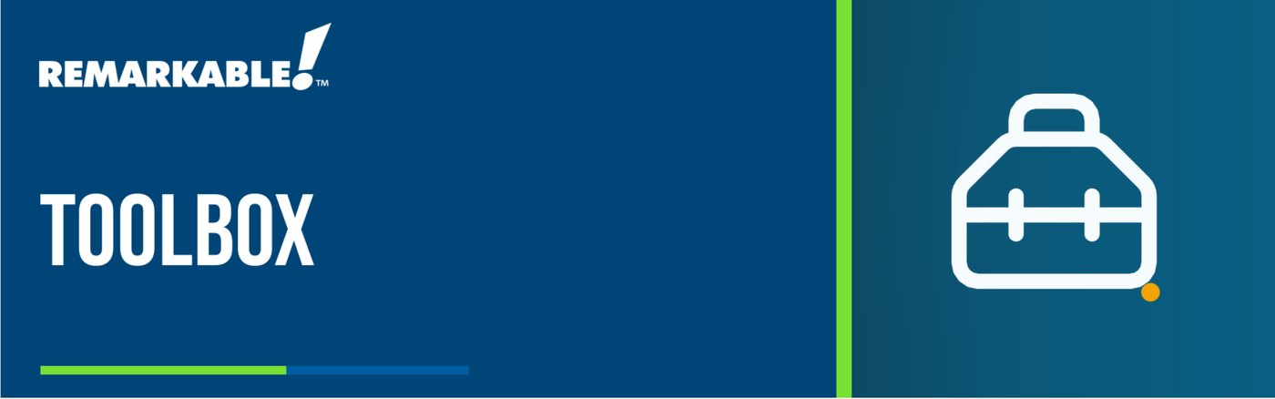 The Remarkable Toolbox banner
